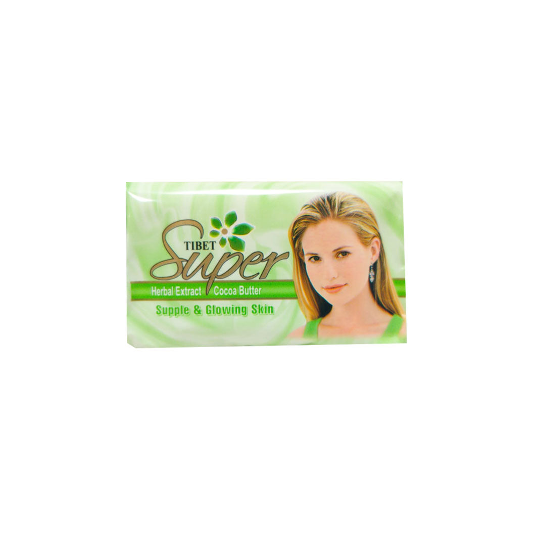Tibet Deluxe Beauty Soap, Extra Creamy, Green, 95gm