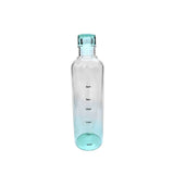 Transparent Glass Water Bottle 500 ml (Blue)