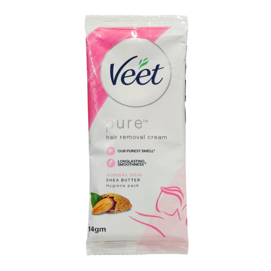 Veet Pure Hair Removal Cream Normal Skin 14 gm Sache