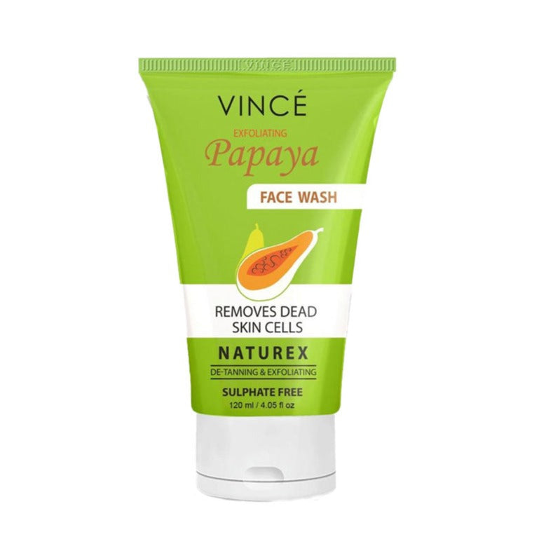 Vince Exfoliating Papaya Face Wash 120 ml
