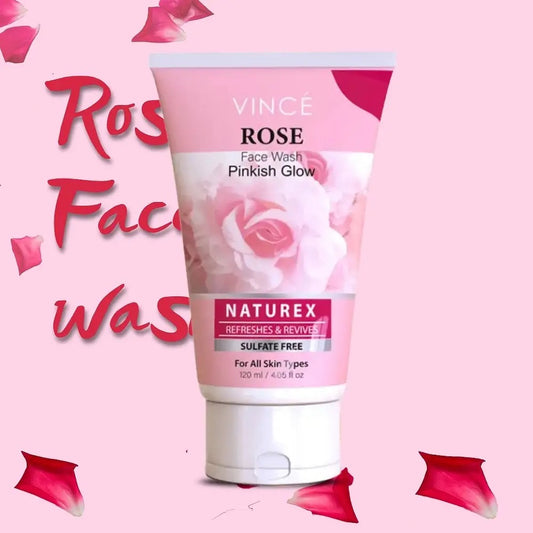Vince Rose Face Wash 120 ml