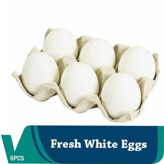 White Eggs 6 Unit