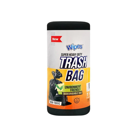 Wipes Super Heavy Duty Trash Bags Medium 20 x 30 inches