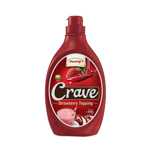 Young's Crave Strawberry Topping 300 gm
