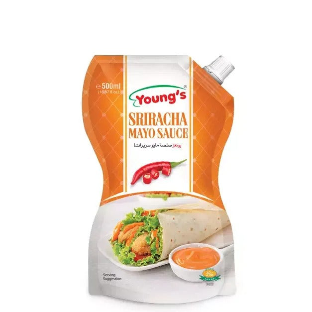 Youngs Sriracha Mayo Sauce 500 ml