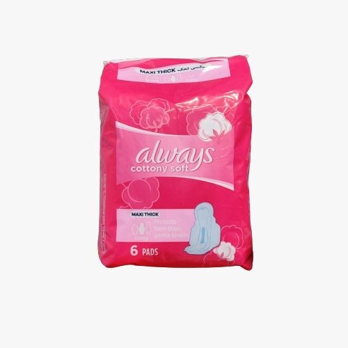 Always Cotton Soft Maxi Thick long 6 Pads - Lahore Basket