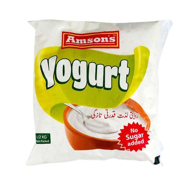 Amson's Yogurt Pouch 500 gm - Lahore Basket