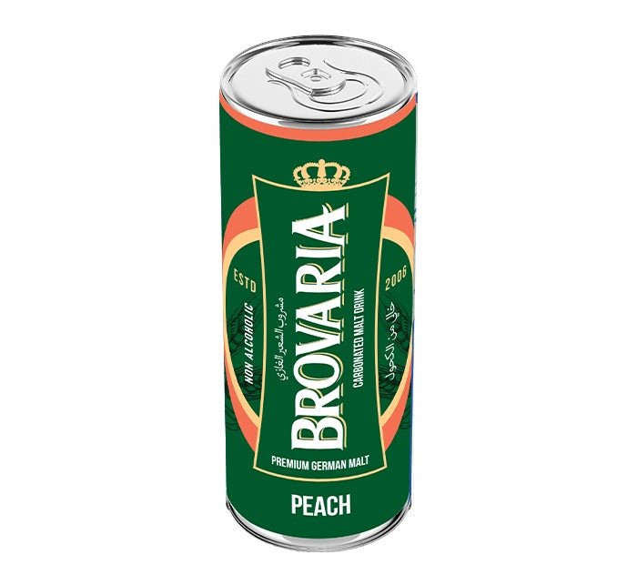 Brovaria Peach Can 250 ml - Lahore Basket