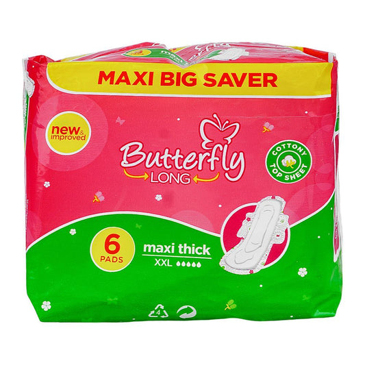 Butterfly Long Maxi Thick XXL 6 Pads - Lahore Basket