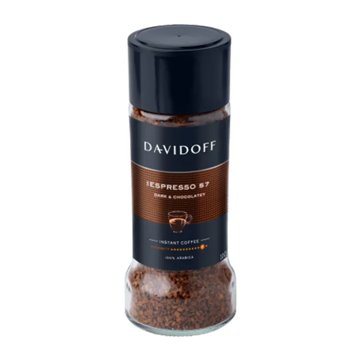Davidoff Cafe Espresso 57 Intense Instant Coffee 100gm Jar