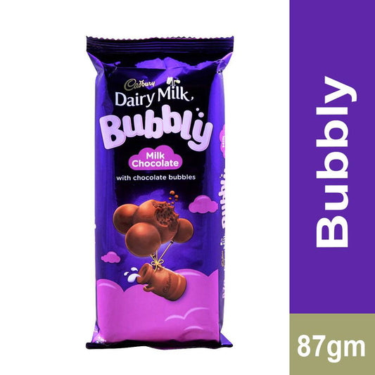 Cadbury Dairy Milk Bubbly 87 gm - Lahore Basket