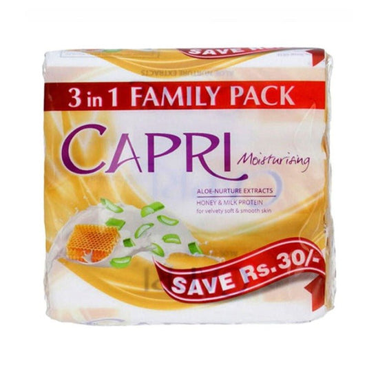 Capri Moisturising Aloe - Nurture Soap 3 in 1 - Lahore Basket