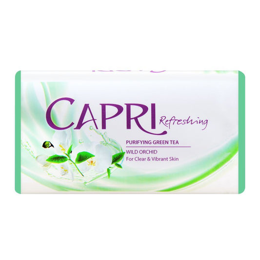 Capri Refreshing Purifying Green Tea Soap 125 gm - Lahore Basket