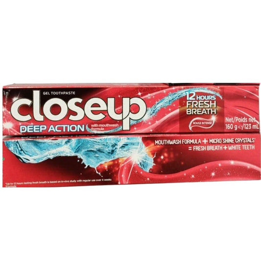 Closeup Deep Action Red Toothpast 100 gm - Lahore Basket