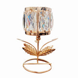 Crystal Candle Holder For Dining Room 1 Pcs - Lahore Basket
