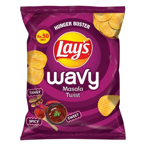 Lay's Wavy Masala Twist (Rs. 50) 31g