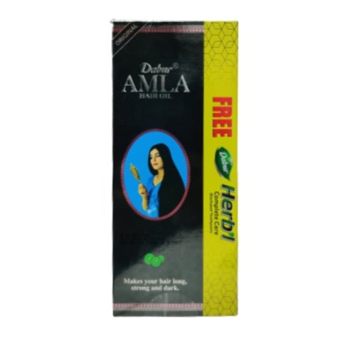 Dabur Amla Hair Oil 300 ml (Free Blackseed ToothPaste) - Lahore Basket