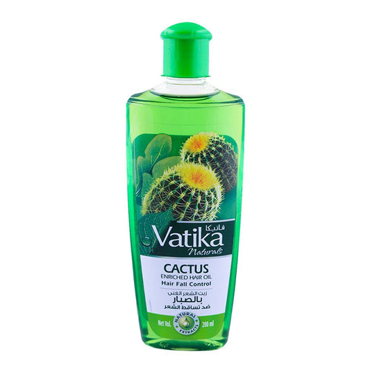 Dabur Vatika Cactus Enriched Hair Fall Control Oil 100 ml - Lahore Basket