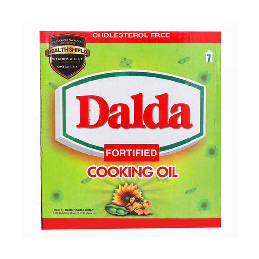 Dalda Cooking Oil 1×5 ltr Carton - Lahore Basket