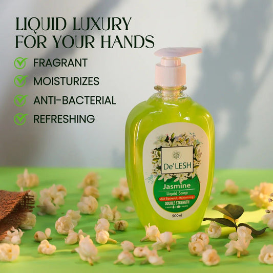 De'Lesh Jasmine Liquid Soap 500 ml - Lahore Basket