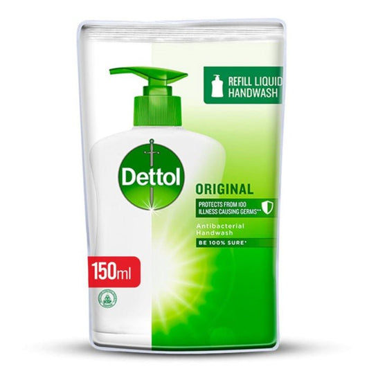 Dettol Original Anti - Bacterial Hand Wash 150ml Pouch Refill - Lahore Basket