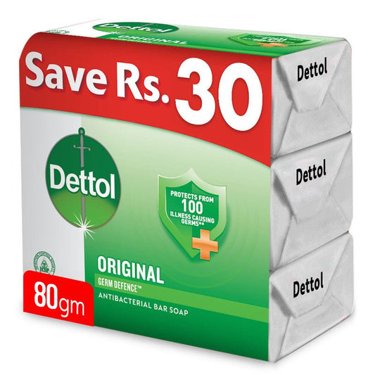 Dettol Original Soap 3 Pcs Bundle - Lahore Basket