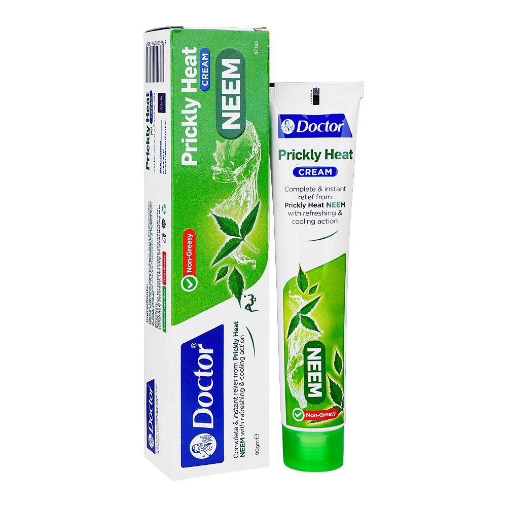 Doctor Prickly Heat Neem Cream 80 gm - Lahore Basket