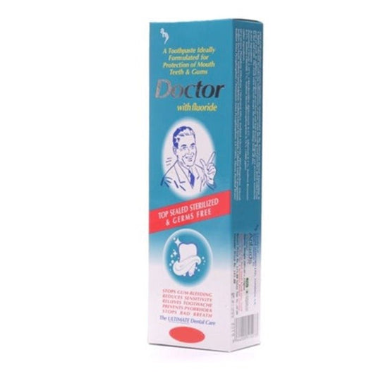 Doctor Tooth Paste With Flouoride 140 gm - Lahore Basket