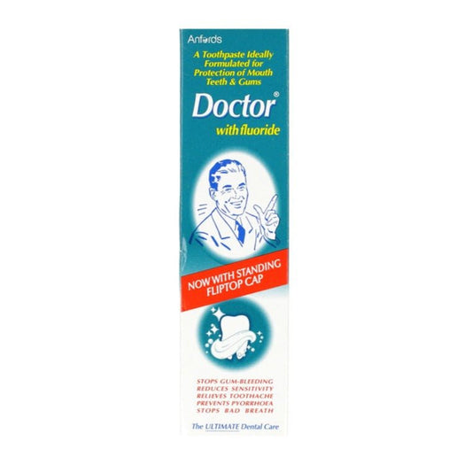 Doctor Tooth Paste With Flouoride 90 gm - Lahore Basket