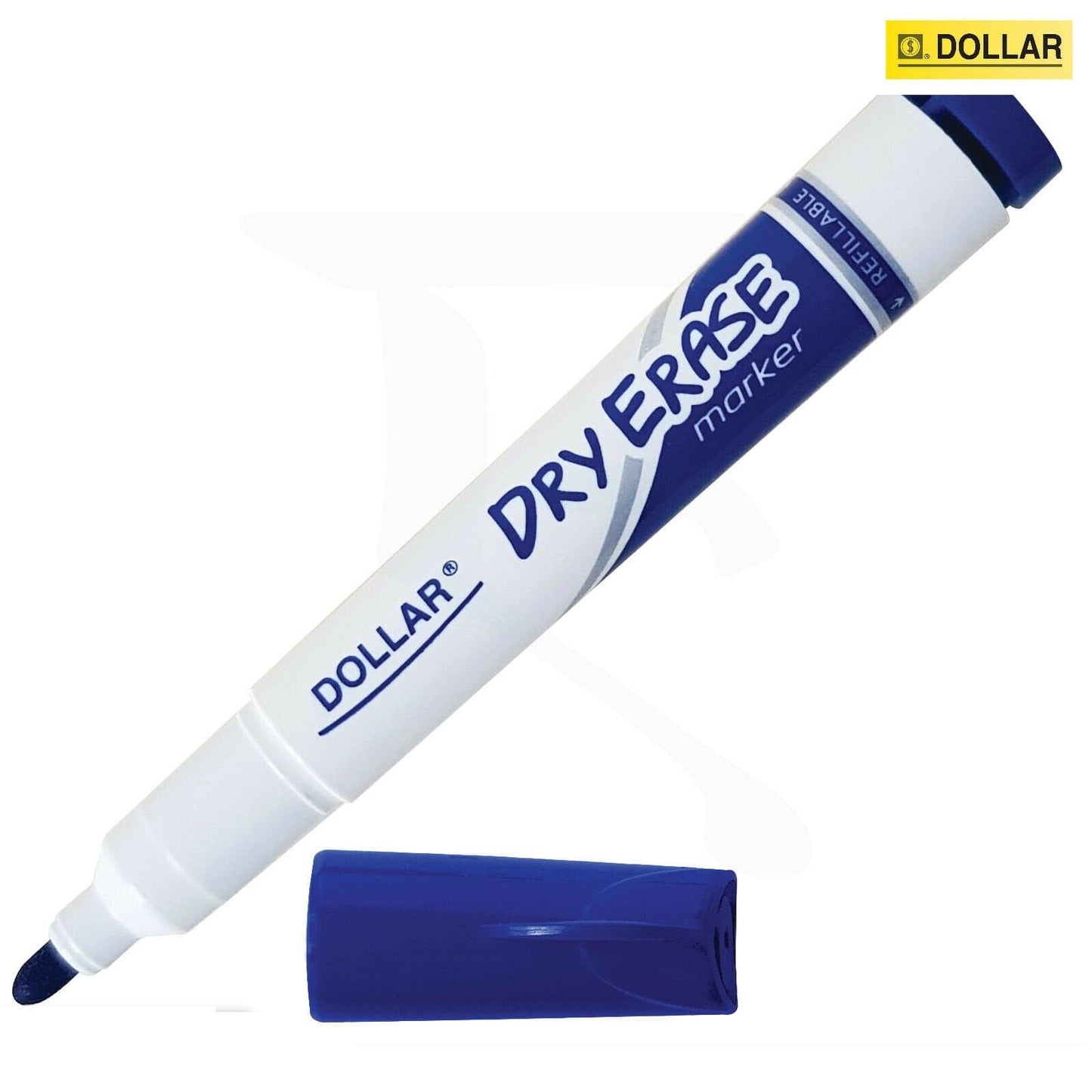 Dollar Dry Erase Marker Blue - Lahore Basket