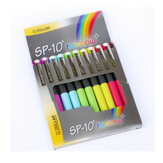Dollar SP - 10 Rainbow Pen 1 Pcs - Lahore Basket
