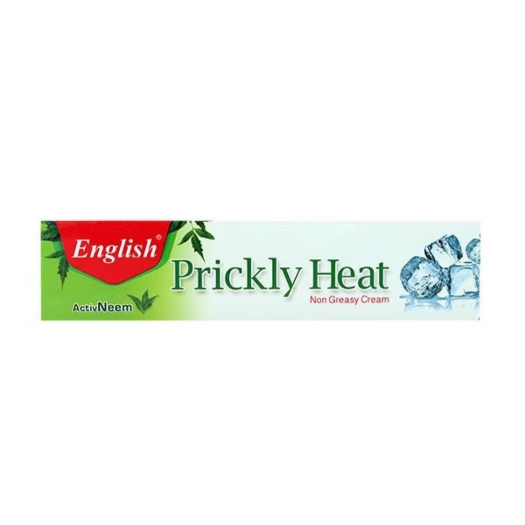 English Prickly Heat Non Greasy Cream 75 gm - Lahore Basket
