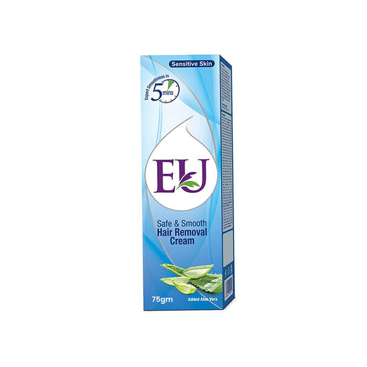 EU Safe & Smooth Sensitive Skin Hair Removal Cream 75 gm - Lahore Basket