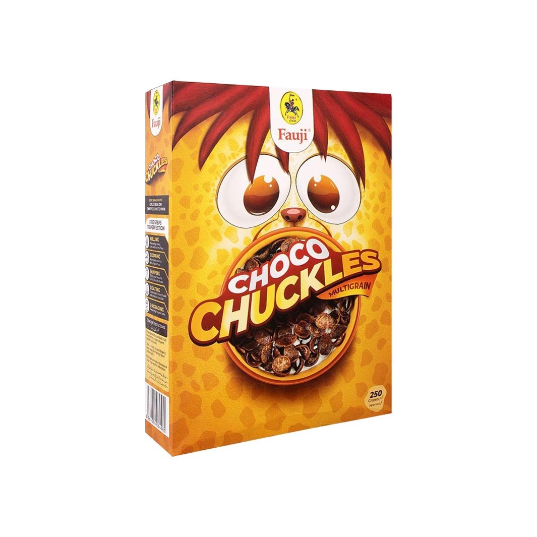 Fauji Choco Chuckles Multigrain Cereal 250 gm - Lahore Basket