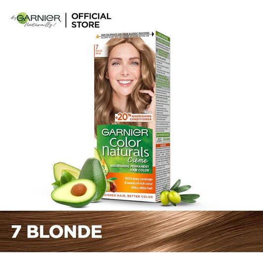 Garnier Color Naturals Permanent Hair Color 7 Natural Blond - Lahore Basket