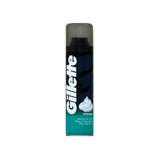 Gillette Shaving Foam Sensitive 200 ml (Imported) - Lahore Basket