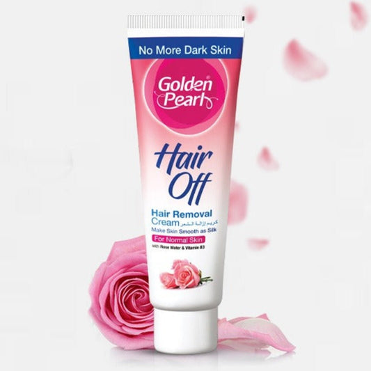 Golden Pearl Hair Off Hair Removal Cream Rose 50 gm Tube - Lahore Basket