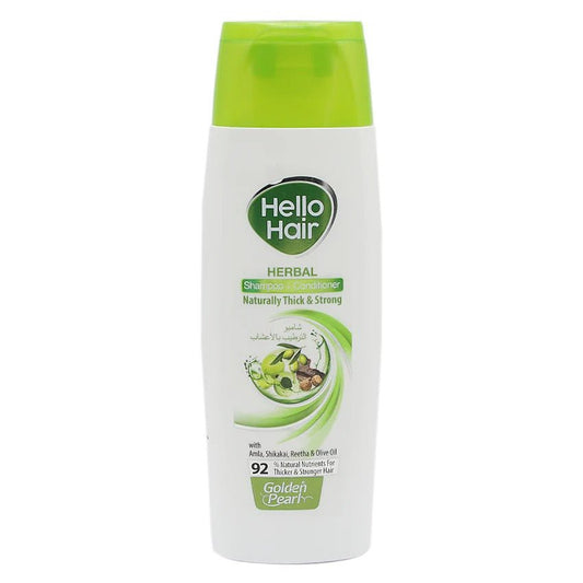 Golden Pearl Hello Hair Herbal Shampoo + Conditioner 190ml - Lahore Basket