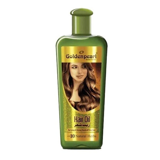 Goldenpearl Hair Oil With 10 Natural Herbs 200 ml - Lahore Basket