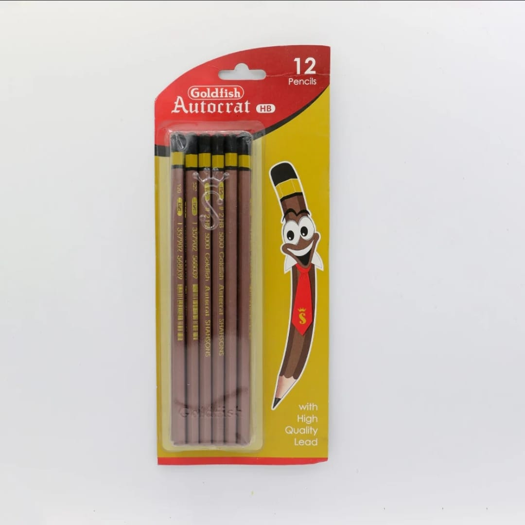Goldfish Autocrat Lead Pencil (12 Pcs) - Lahore Basket