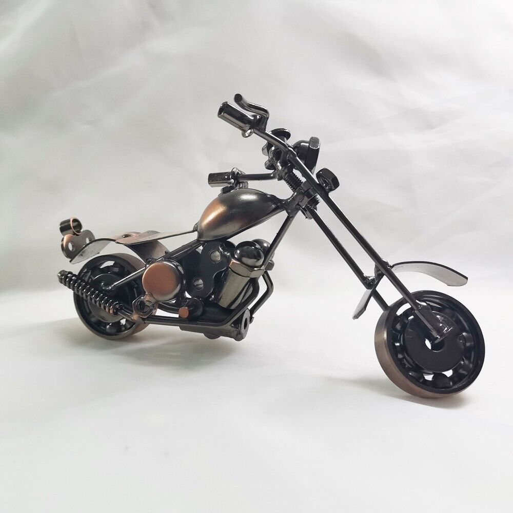 Handmade Metal Motorbike 1 Pcs - Lahore Basket