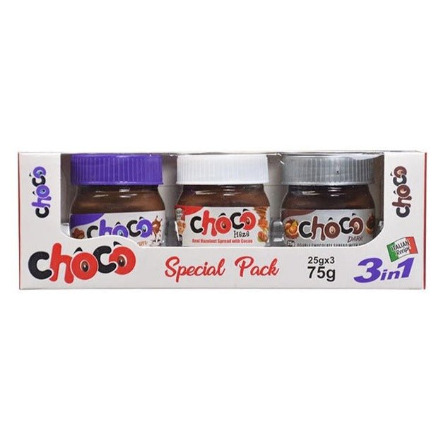 Italian Choco Spread Special Pack 25gm X 3 (75gm) - Lahore Basket