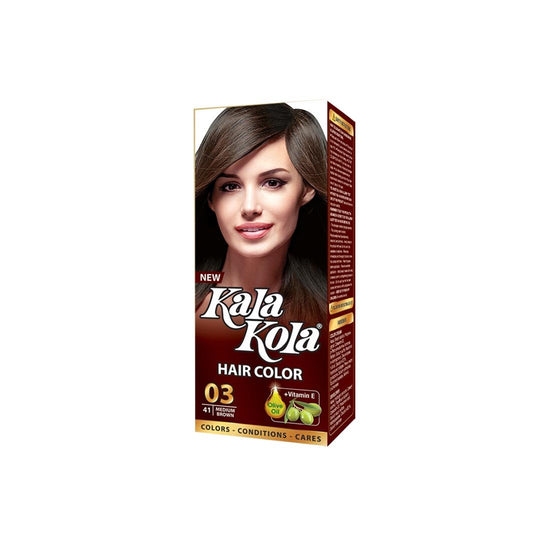 Kala Kola Hair Color 03 Medium Brown - Lahore Basket