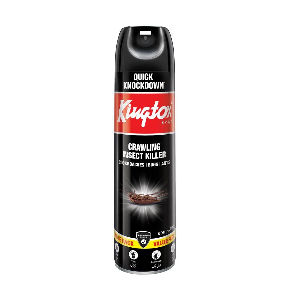 Kingtox Anti - Bacterial Crawling Insect Killer Spray 600 ml - Lahore Basket