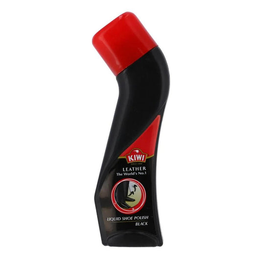 Kiwi Liquid Shoe Polish Black 75 ml - Lahore Basket