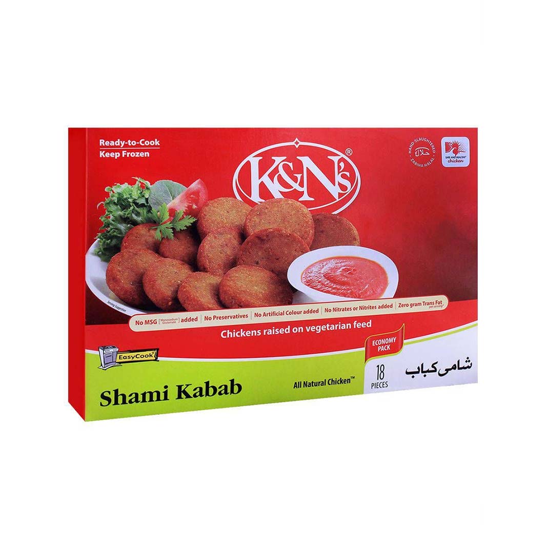 K&N’s Chicken Shami Kabab, Economy Pack 18 - Pcs - Lahore Basket