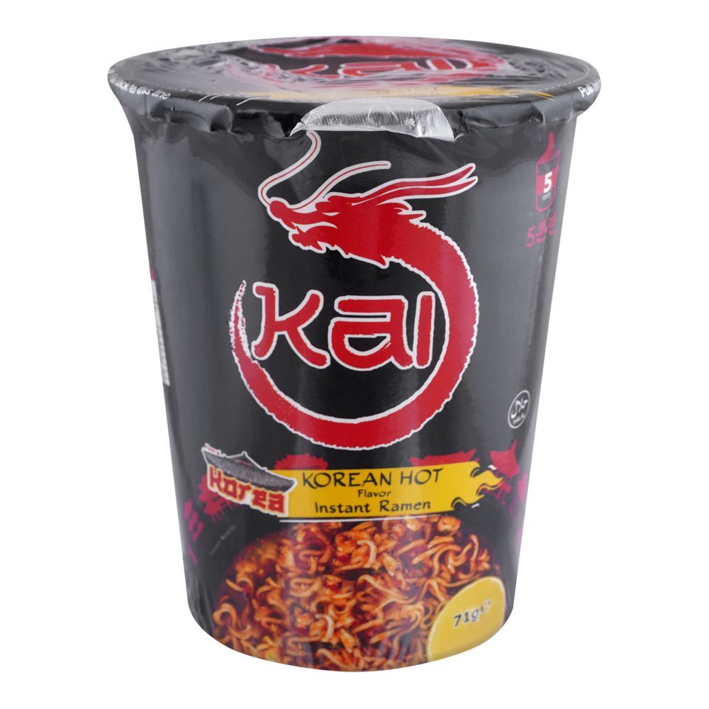 Kolson Kai Spicy Korean Hot Instant Ramen Cup Noodles - Lahore Basket