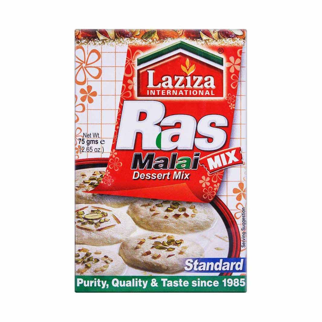 Laziza Rasmalai Mix Standard 75 gm - Lahore Basket