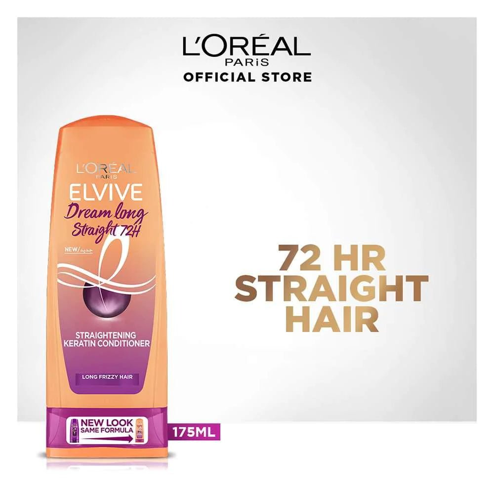 L'Oreal Paris Elvive Dream Long Straight Straightening Keratin Conditioner 175 ml - Lahore Basket