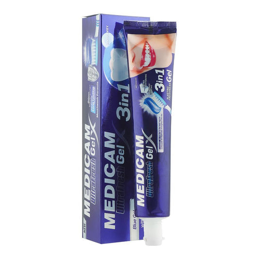 Medicam UltraFresh 3 in 1 Blue 75 gm - Lahore Basket